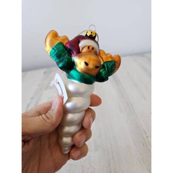 Kohls deer bear icicle ornament reindeer Xmas tree set lot - Picture 12 of 12